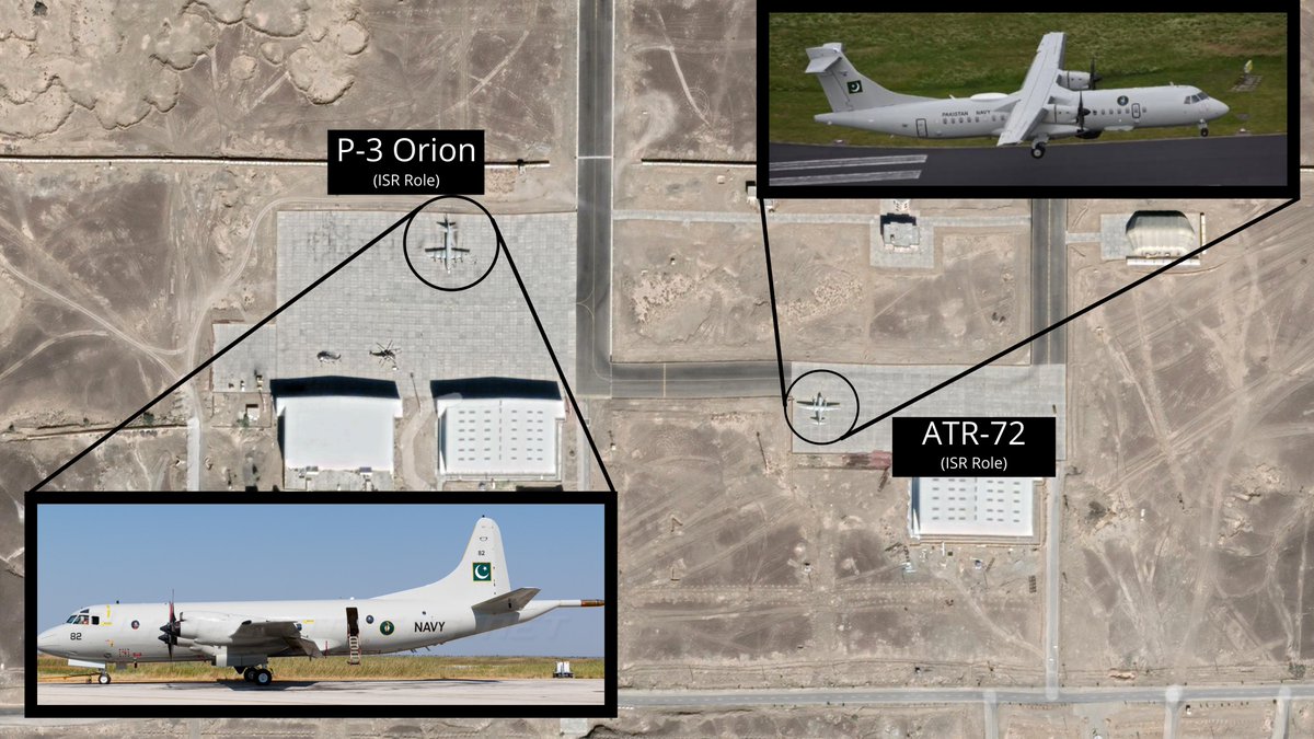 Turbat Airbase (Operated by Pak Navy) in Pakistan's Balochistan province is undergoing massive upgrades.   Satellite Imagery shows the construction of a new UAV shelter at the Airbase, which will enhance the PN's ISR capabilities in the Arabian sea & Balochistan region