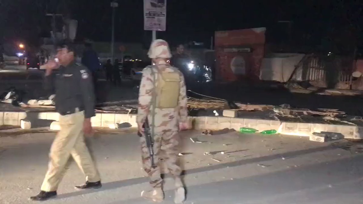 Heavy movement of security forces in Quetta, Balochistan after a stall selling Pakistani flags was targeted, killing one and injuring many others. Every year in August such stalls appear to celebrate Pakistan's independence day but the stalls are targeted by Baloch armed groups