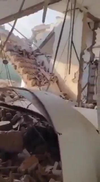 Aftermath of reported Pakistani airstrikes in Bannu