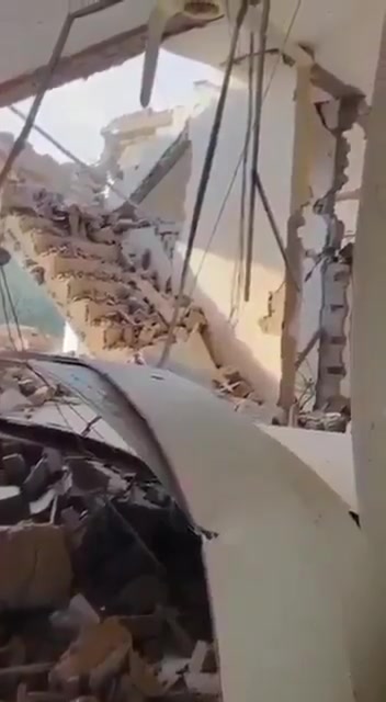 Aftermath of reported Pakistani airstrikes in Bannu