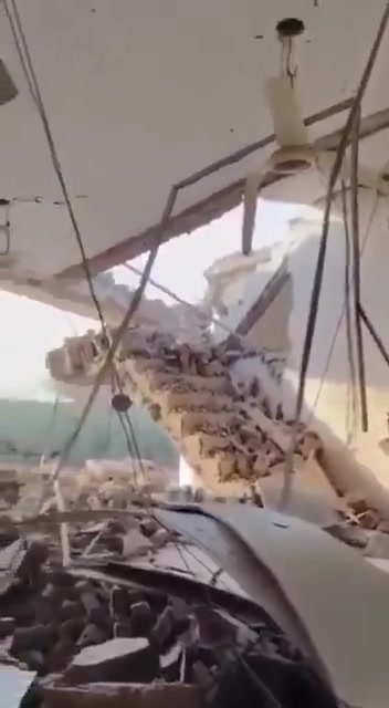 Aftermath of reported Pakistani airstrikes in Bannu