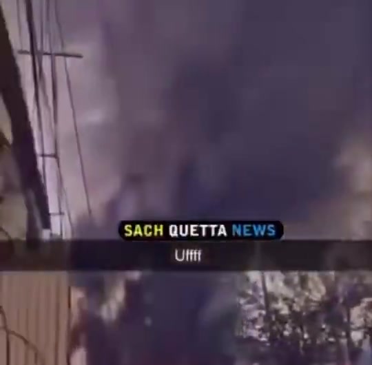 At least 24 dead, 82 injured in Quetta, Pakistan explosion, police say. The blast hit a train. Vehicles were damaged and windows of nearby buildings were shattered by the impact. Large fires erupt in nearby buildings and vehicles following explosion near railway tracks in Quetta, Pakistan. Heavy gunfire has also been reported with preliminary information indicating this was a suicide bombing, according to Sach Quetta News. Multiple casualties